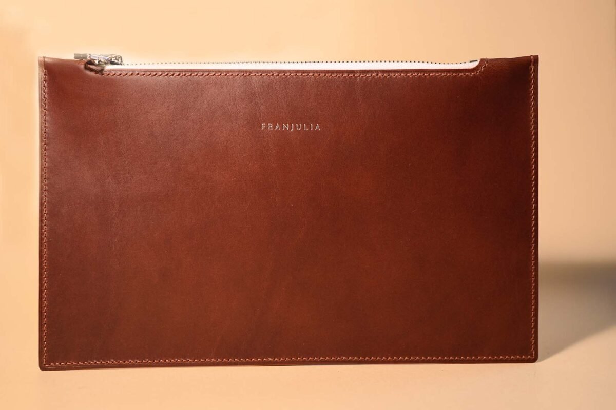 zippered handbag